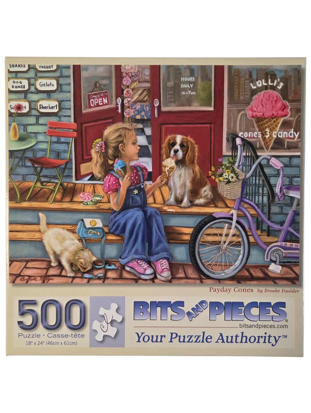 Bits And Pieces - Payday Cones - 500 Piece Jigsaw Puzzle